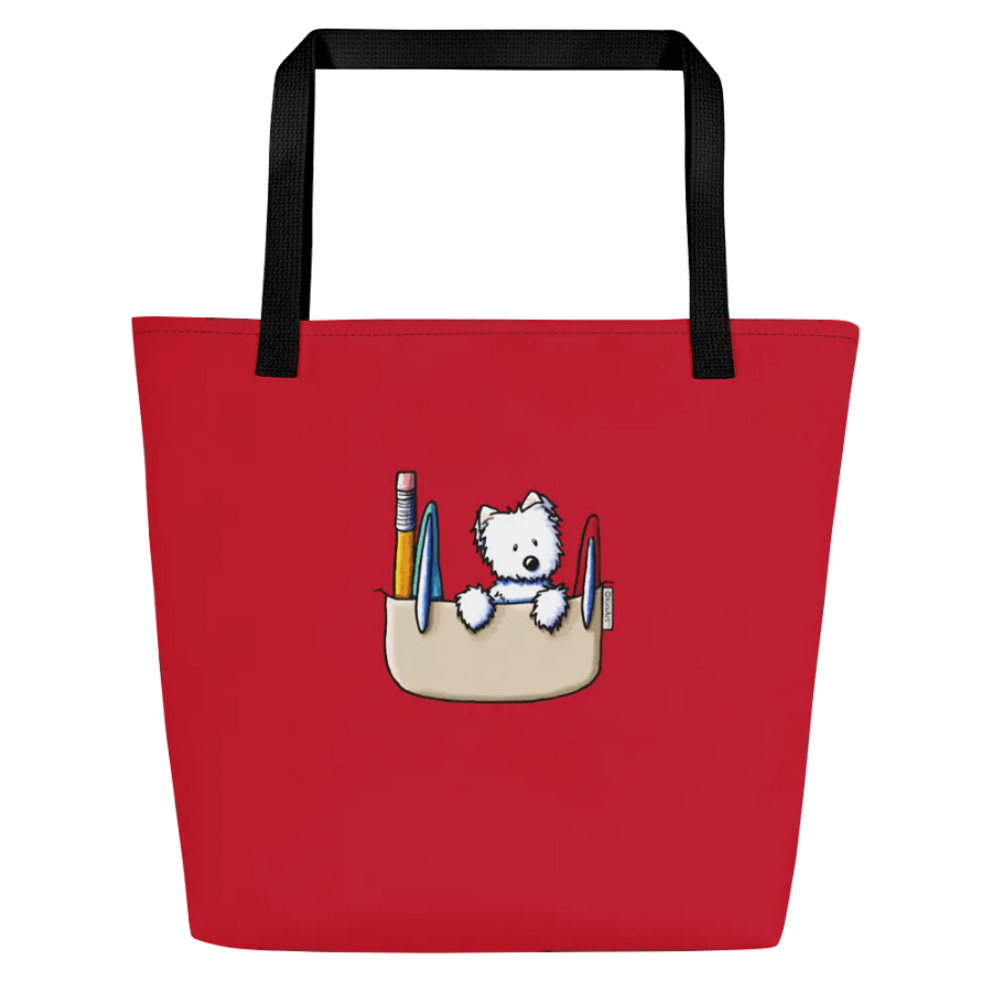 Westie Pocket Guard Tote product image (1)