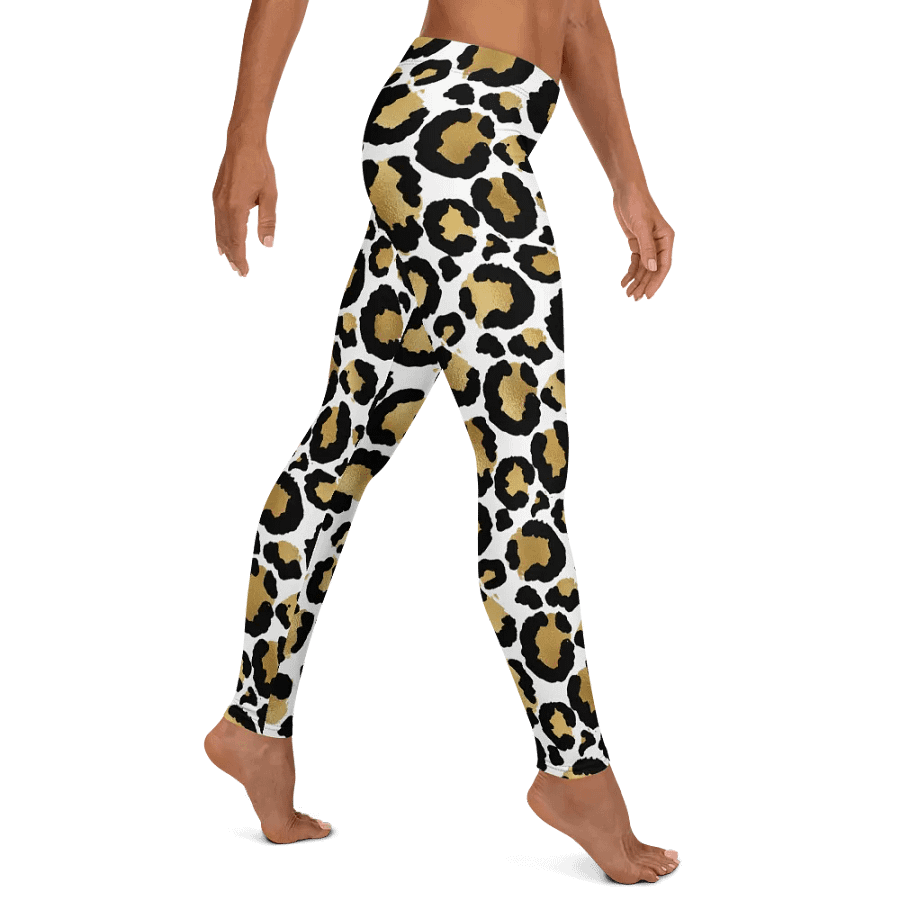 Black and Gold Leopard Overlay Print Leggings – Stylish, Bold & Luxuriously Comfortable product image (11)