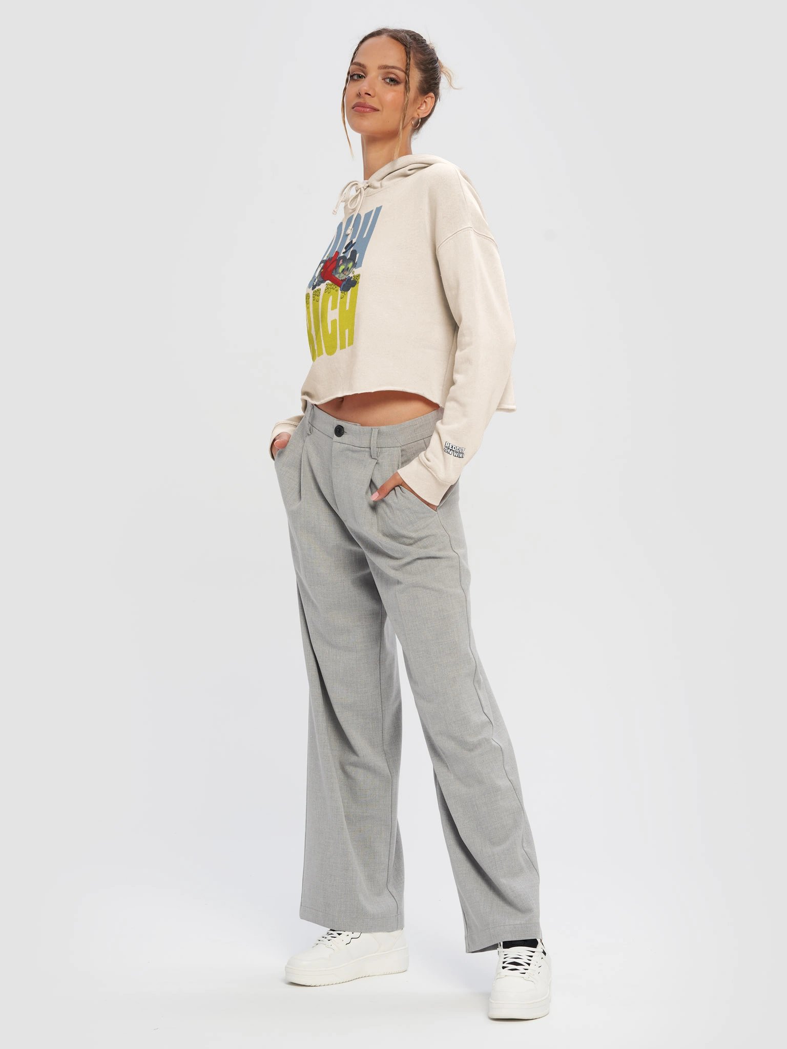 Kitty Rich - Cropped Hoodie product image (35)