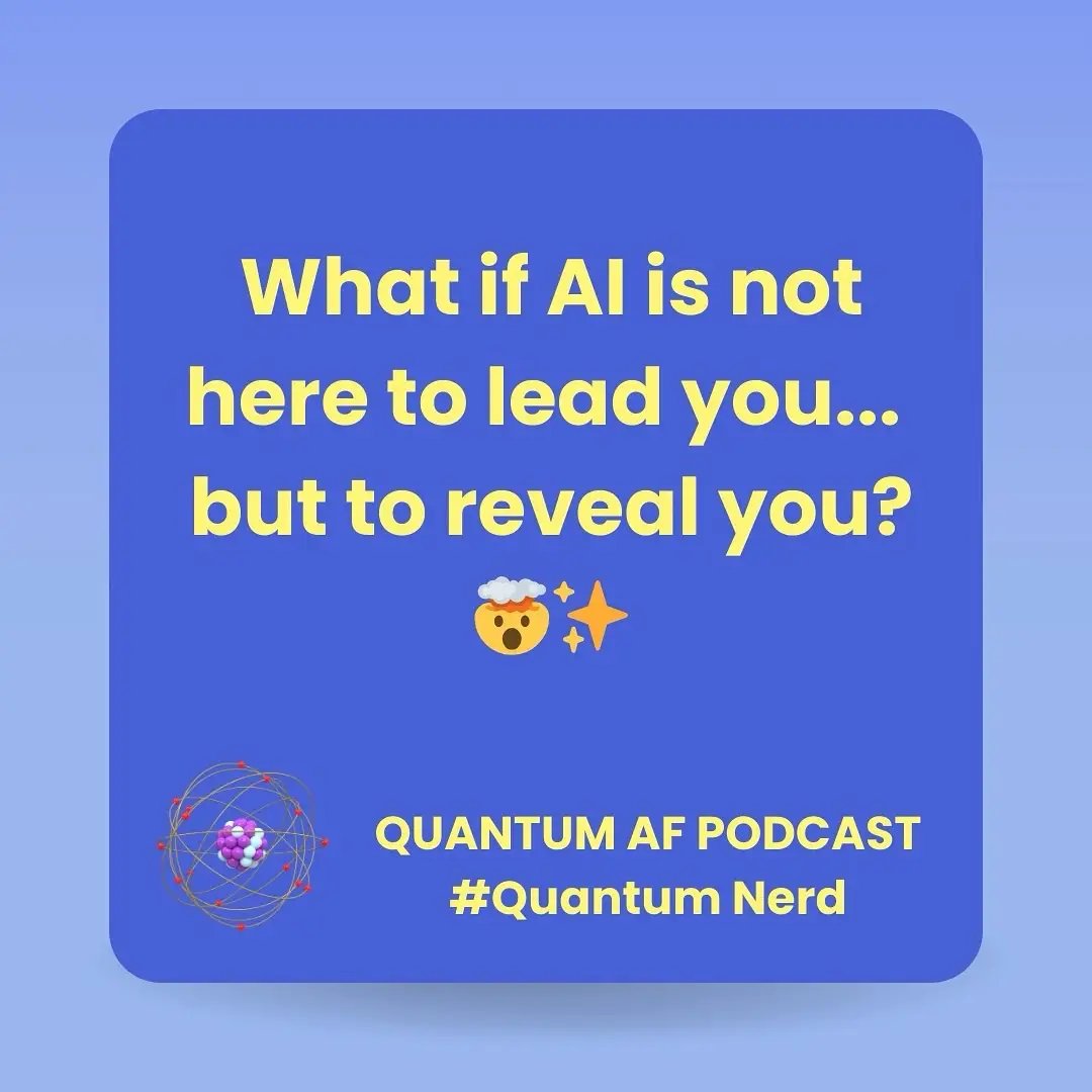 The future is inner. 👁️‍🗨️ 🎧 Watch the full episode: https://www.youtube.com/live/qIWr373QTyo?si=W0hVRUx0NdP_Z8LJ #QuantumAFPODCAST #QuantumNerd #AIandConsciousness #SpiritualTech