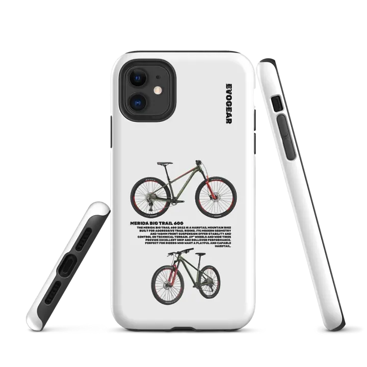White Merida Big Trail 600 iPhone Case product image (1)