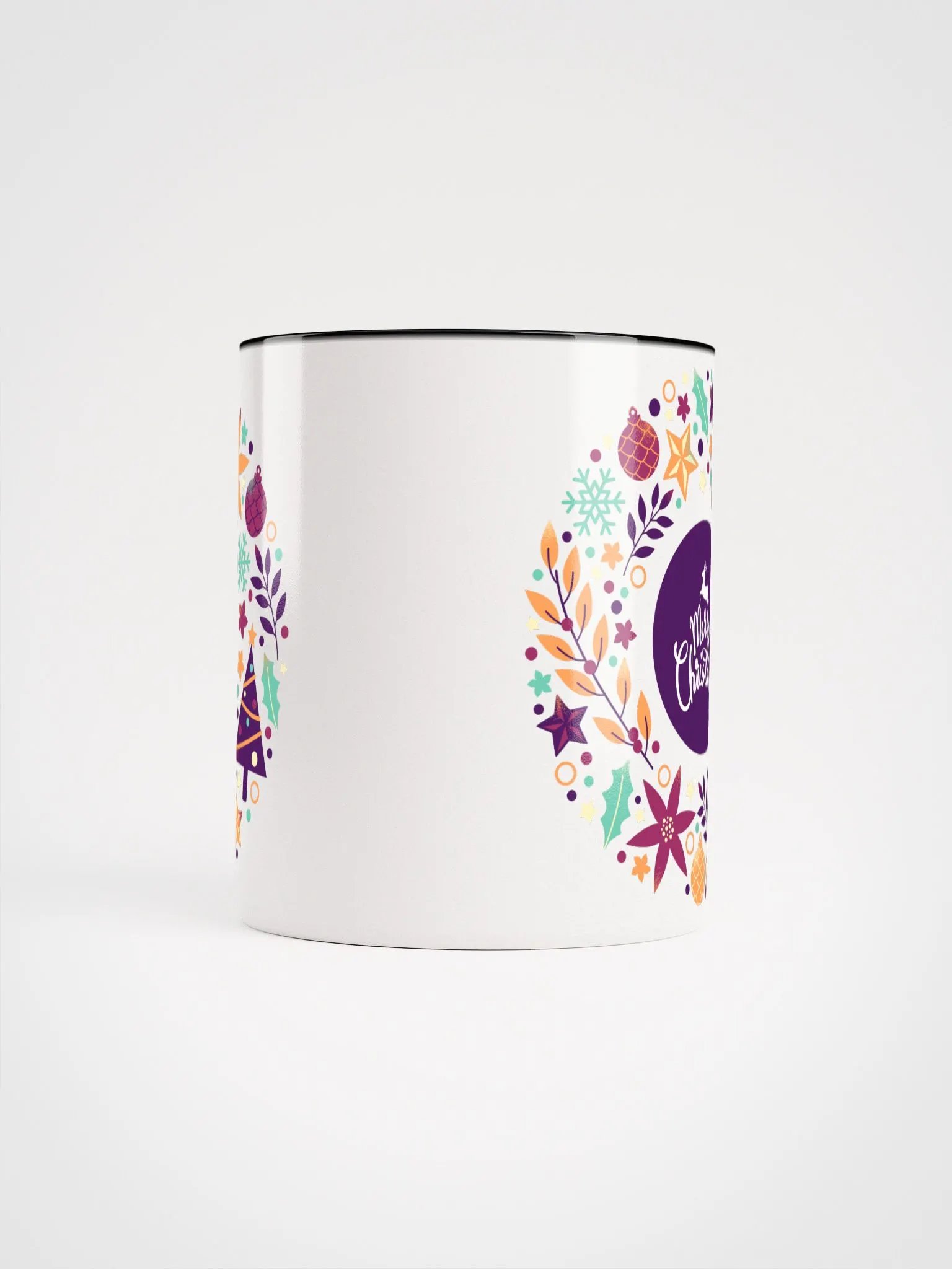 Festive Merry Christmas Wreath Mug product image (64)