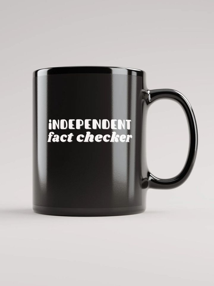 Independent Fact Check Mug product image (2)