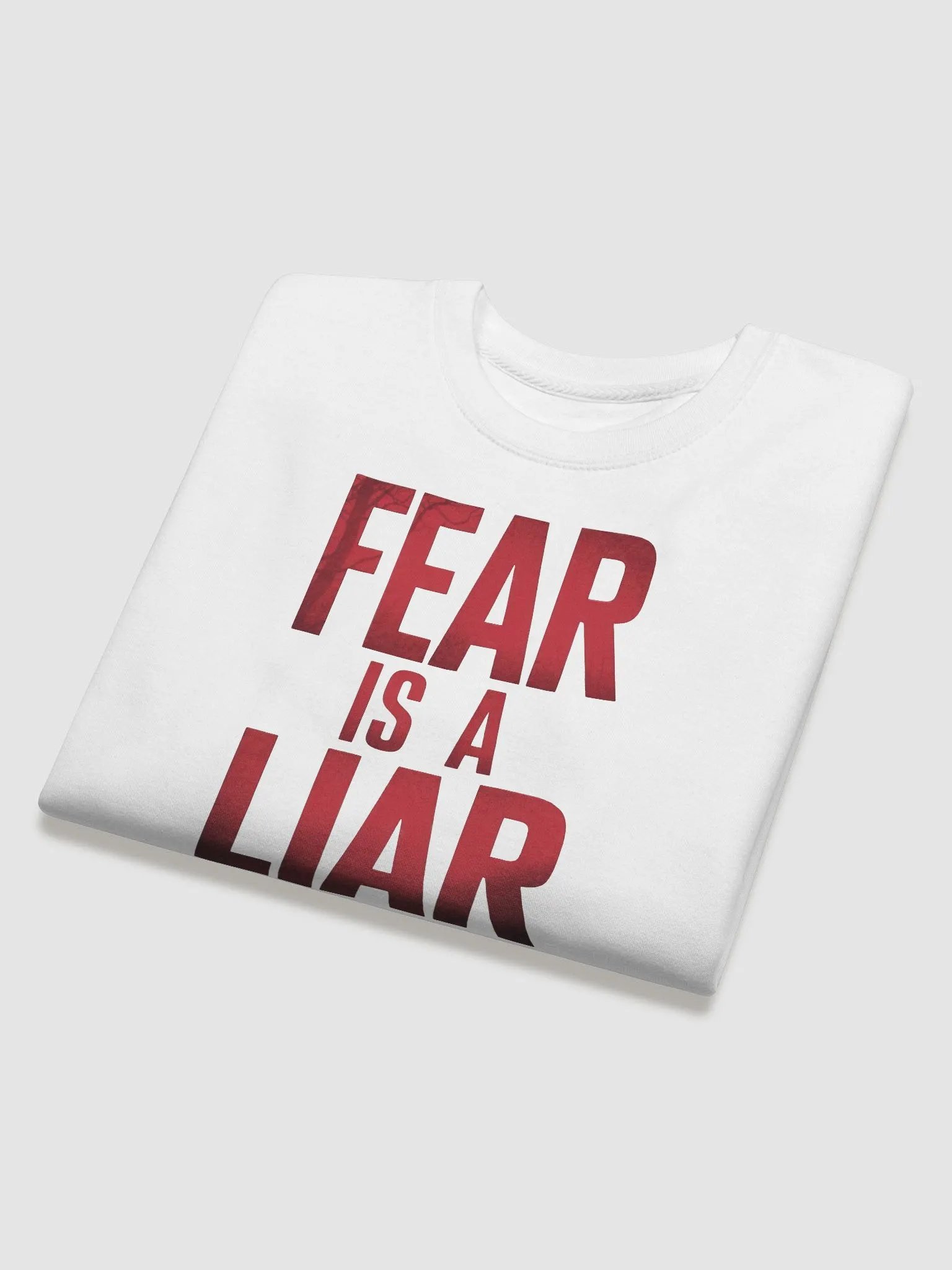 Fear is a liar Sweatshirt product image (26)