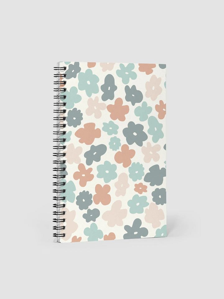 Boho Flower Spiral Notebook product image (1)