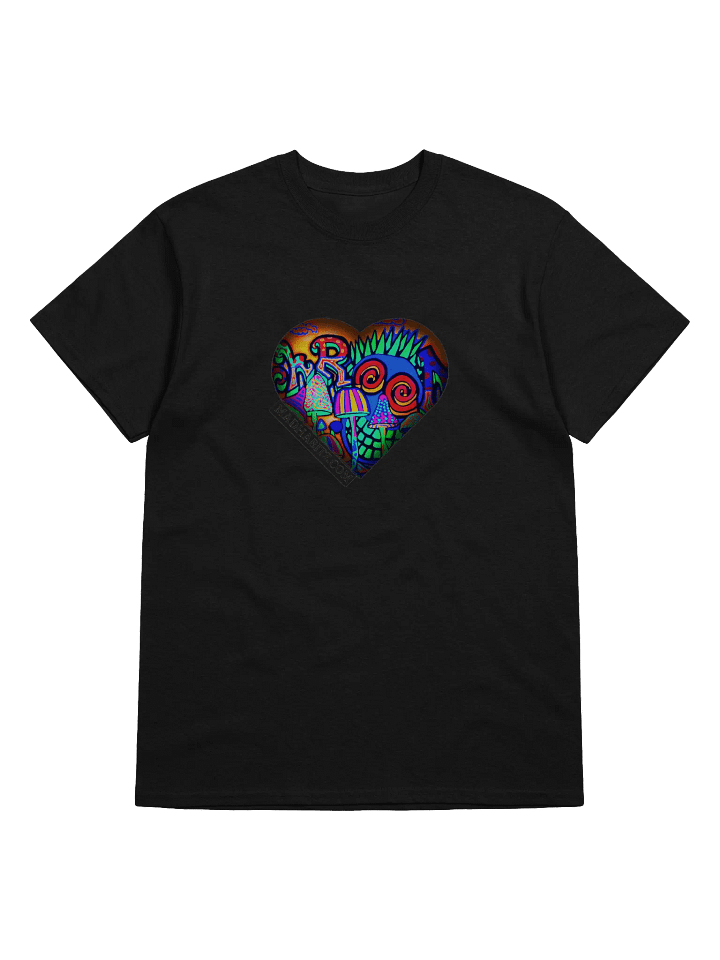 Psychedelic Mushrooms Heart Tee product image (2)