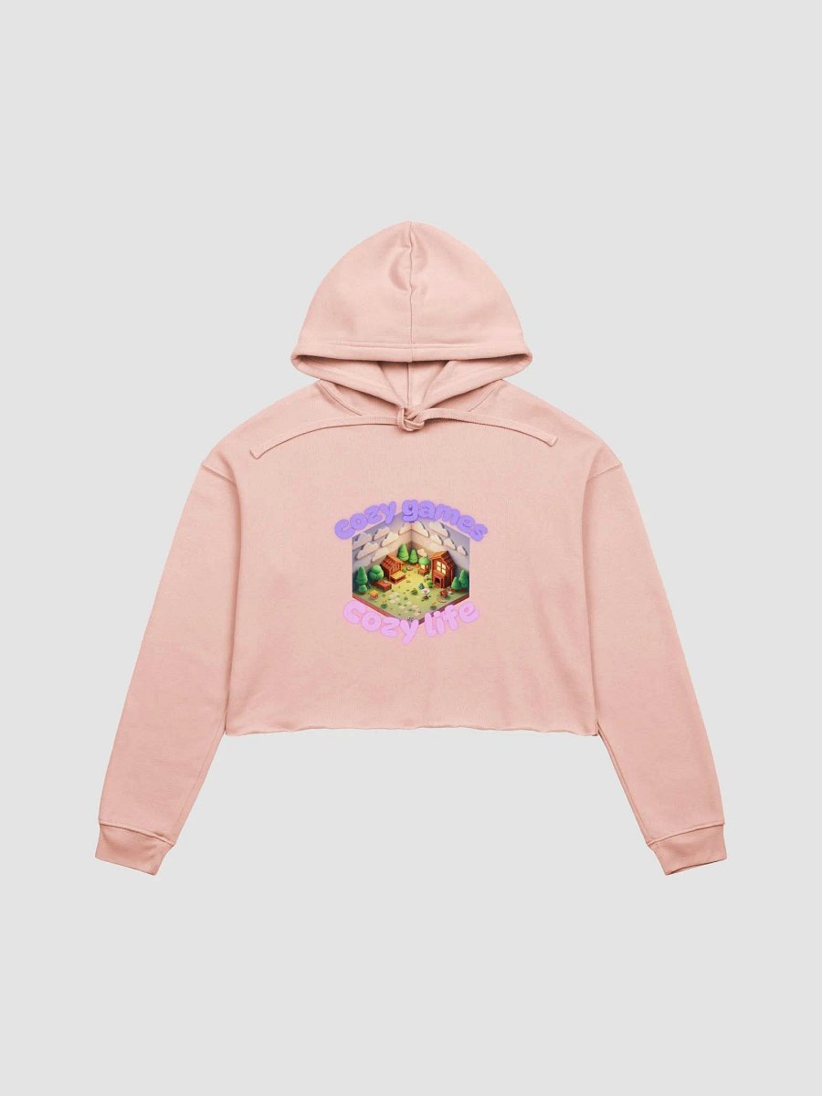 Cozy games, cozy life crop hoodie product image (17)