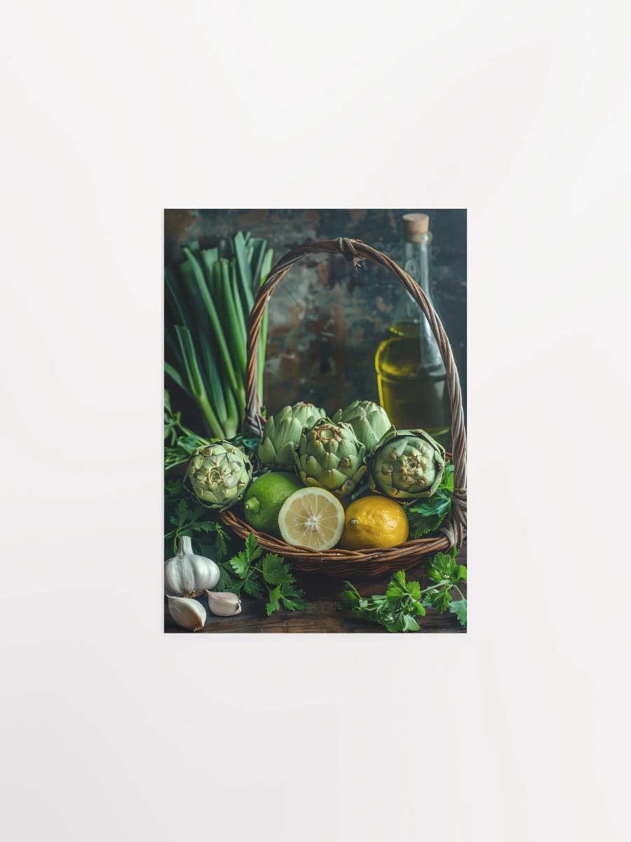 Ingredients for Grilled Artichokes Poster product image (3)