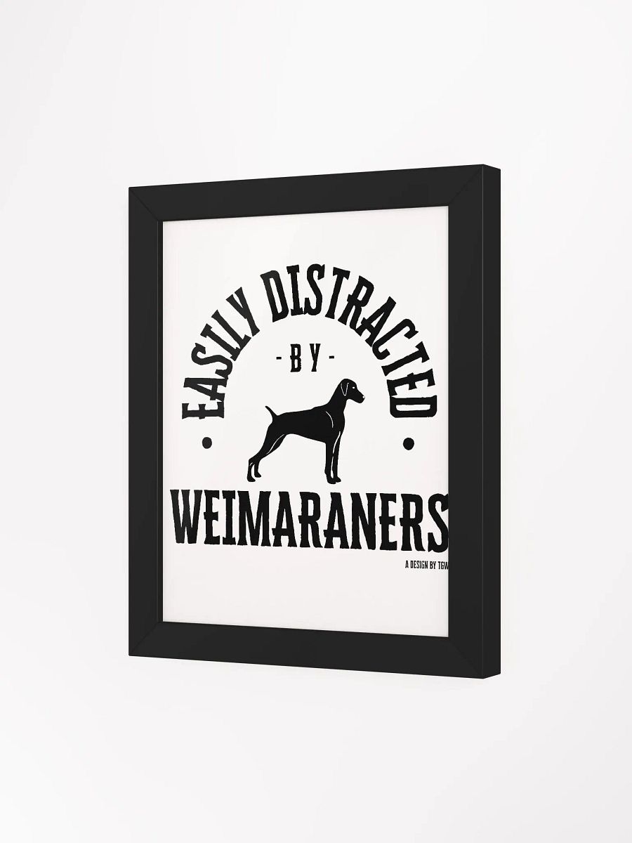 Easily Distracted - Framed Print product image (17)