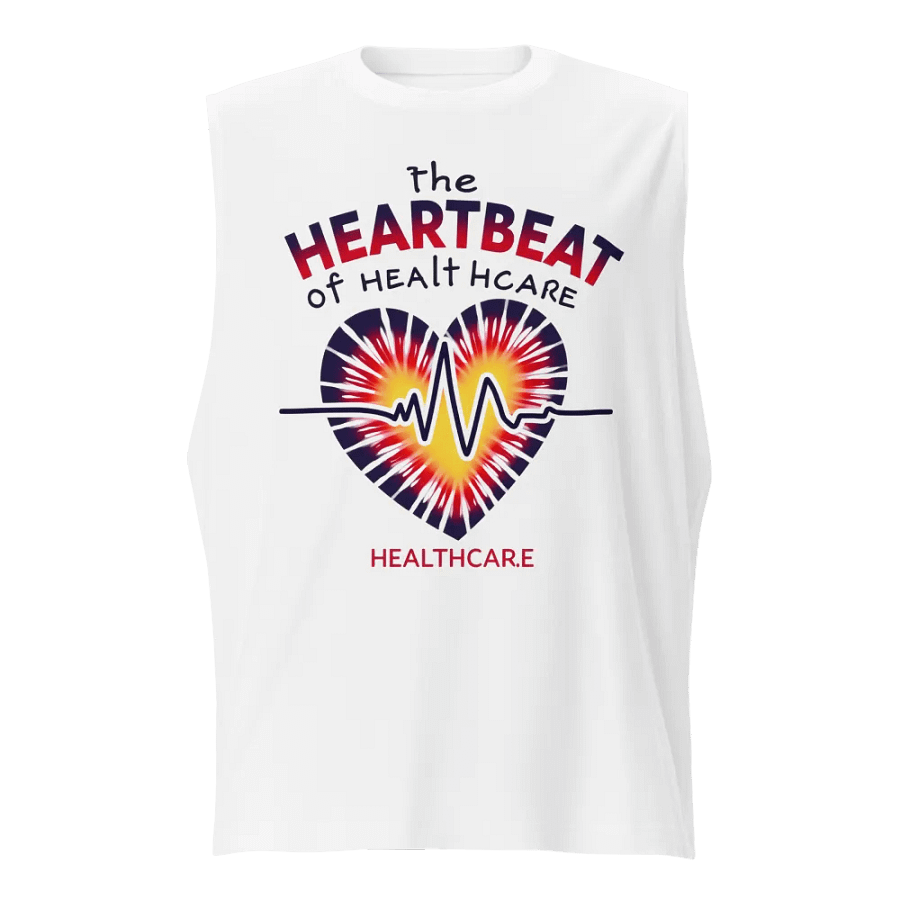 Vibrant Healthcare Heartbeat Muscle Tank product image (1)