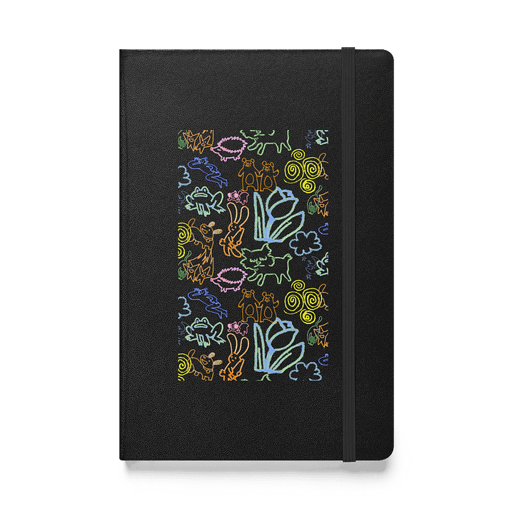 Vibrant Doodles Hardcover Notebook product image (1)