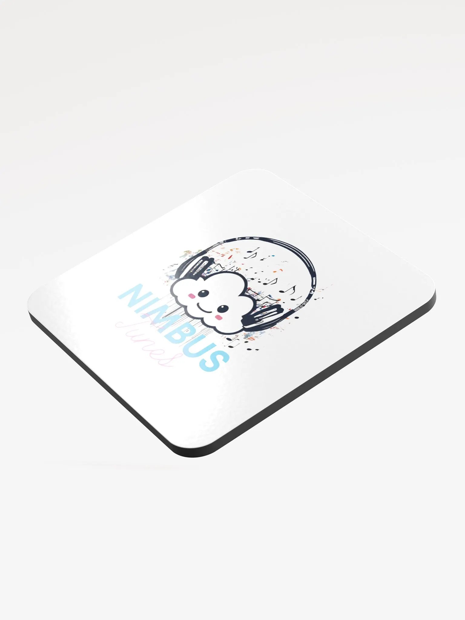 Nimbus Tunes Glossed Cork Coaster product image (3)
