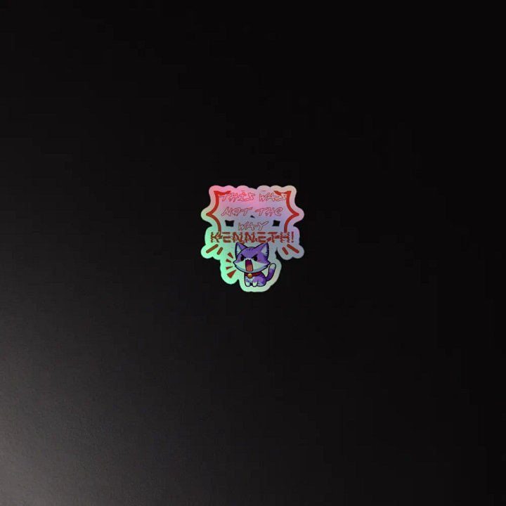 Not the Way Sticker product image (2)