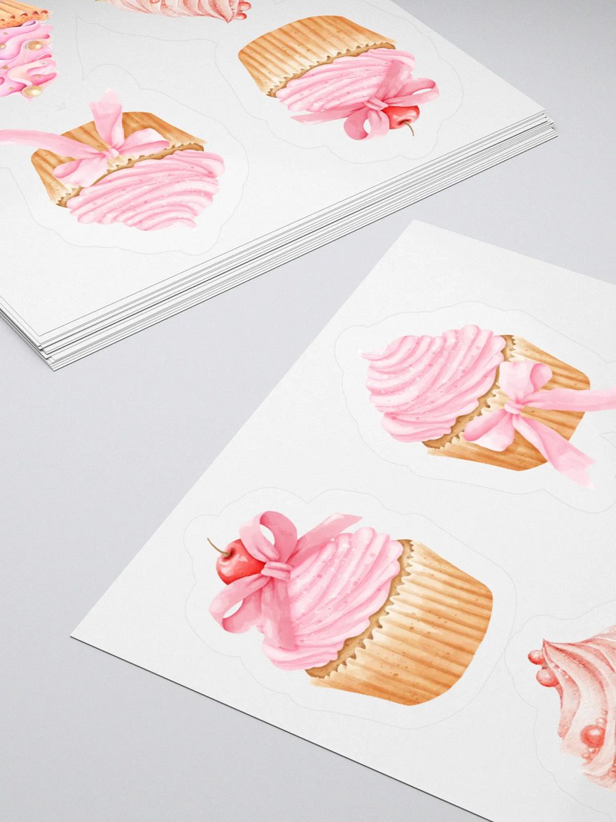 Sweet Decadence Cupcake Sticker Pack product image (12)