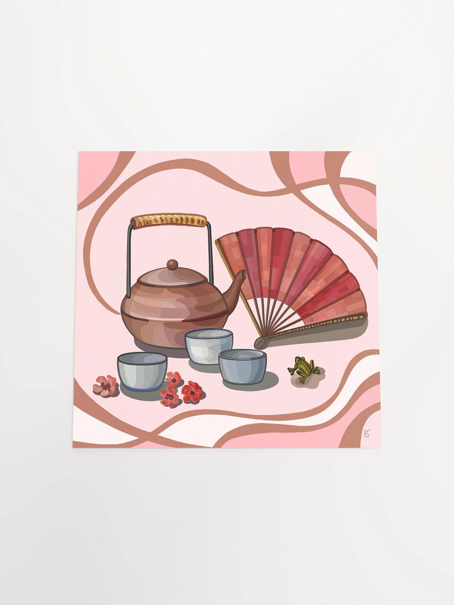 Tranquil Teatime Delight Poster - Coffee Shop No. 8 product image (4)