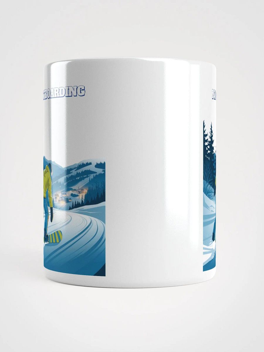 Nightboarding - Midnight Snowboarding White Mug product image (11)
