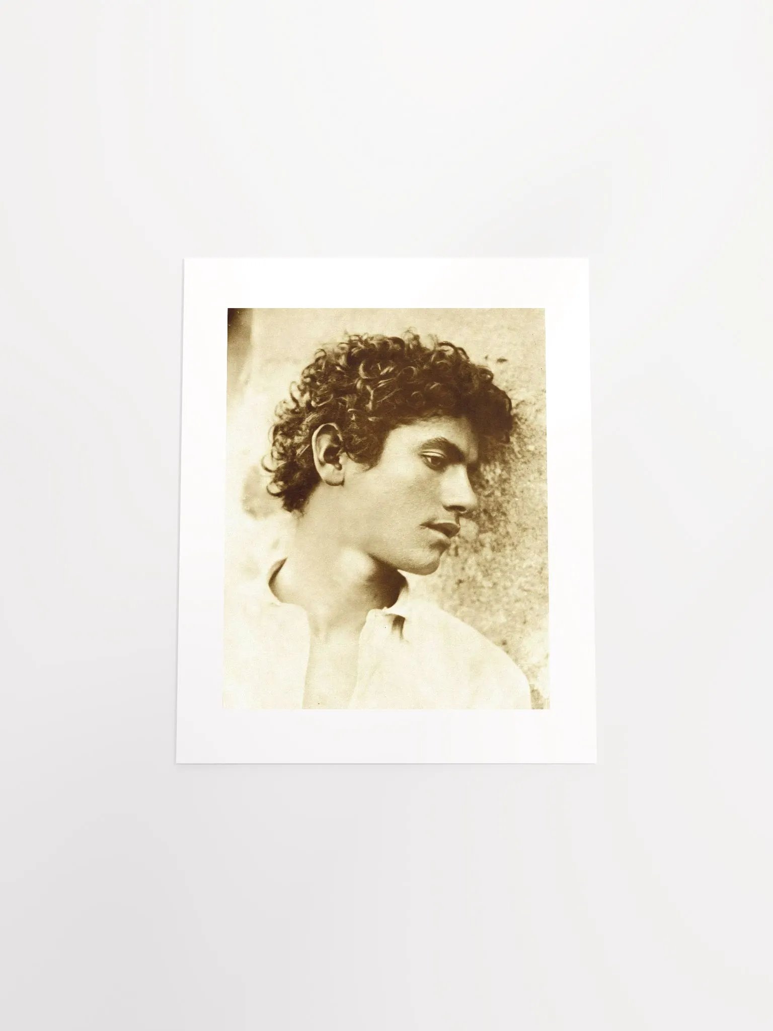 Profilo Di Ragazzo Ricciuto by Wilhelm von Gloeden (c. 1890) - Print product image (4)