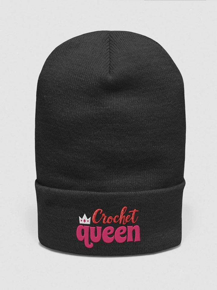 Crochet Queen Beanie 2 product image (2)