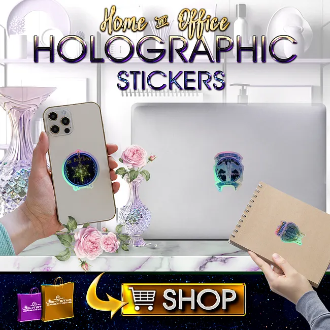 Holographic Kiss-Cut Stickers