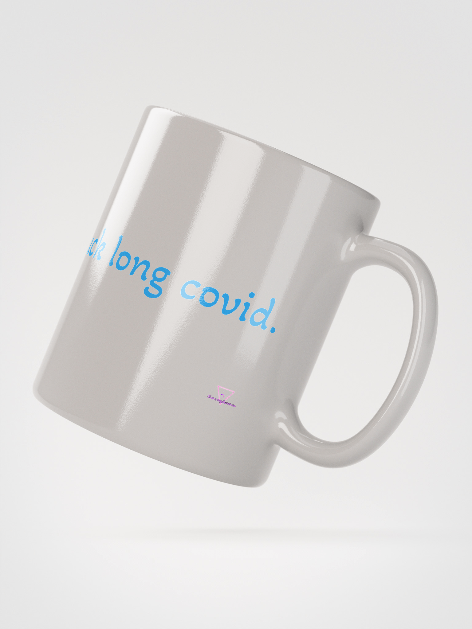 F*CK LONG COVID Mug - White product image (9)
