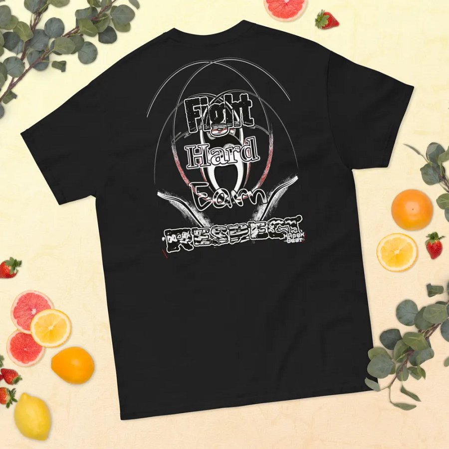 Fight Hard Earn Respect - Embroidered - Heavyweight T-Shirt product image (9)