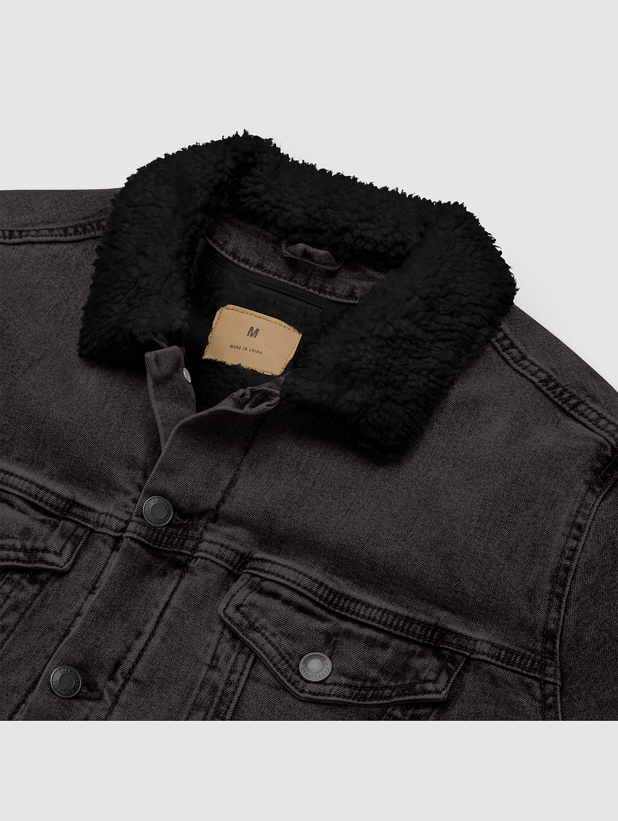 Vintage Logo Sherpa Lined Denim Jacket product image (6)