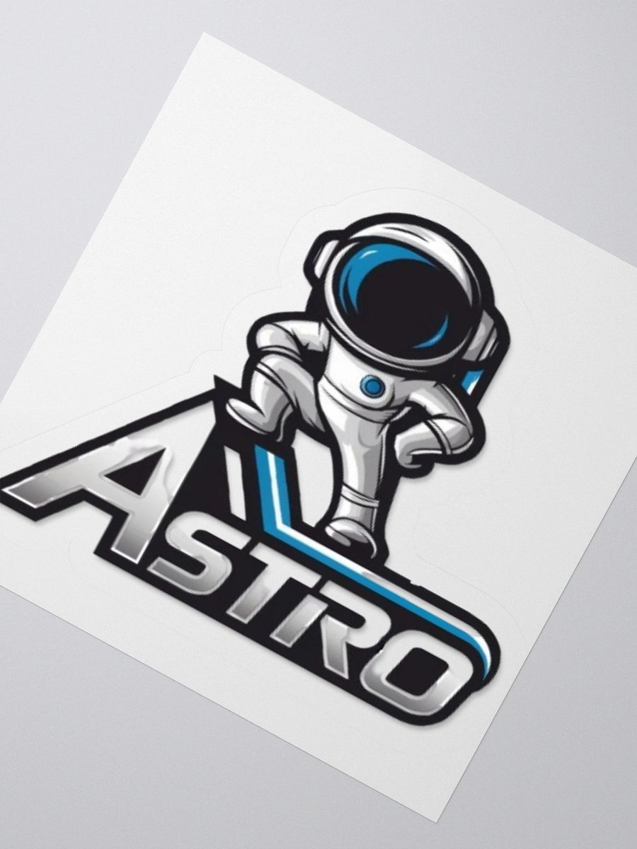 Exclusive Astro Astronaut Vinyl Sticker - Space Exploration Design product image (5)