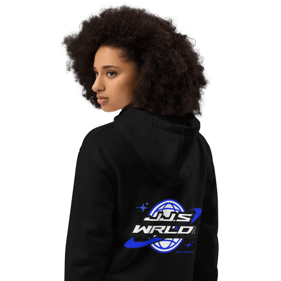 JJsWrld Hoodie Black and Blue!!! product image (4)