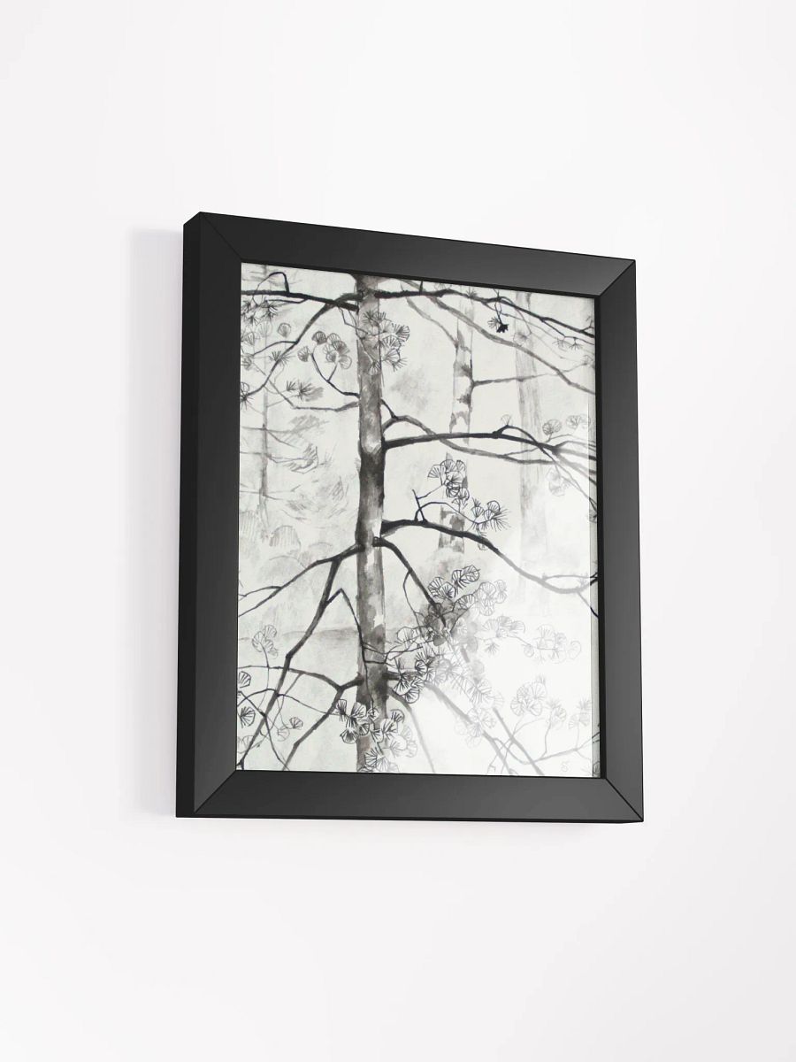 Birch Trees Sketch Framed Poster - Birches product image (4)