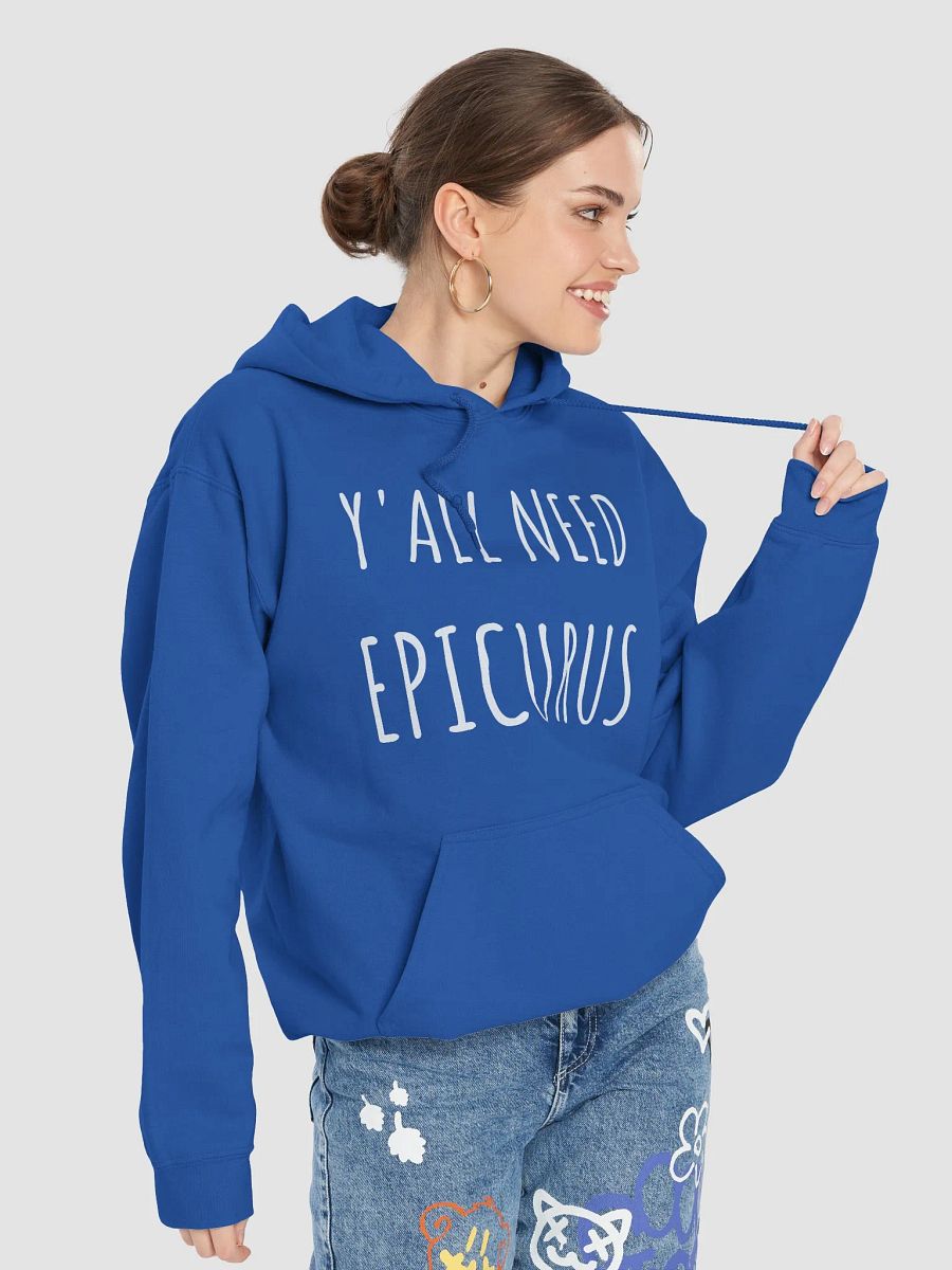 Ya'll Need Epicurus DARK (Gildan Classic Hoodie) product image (79)