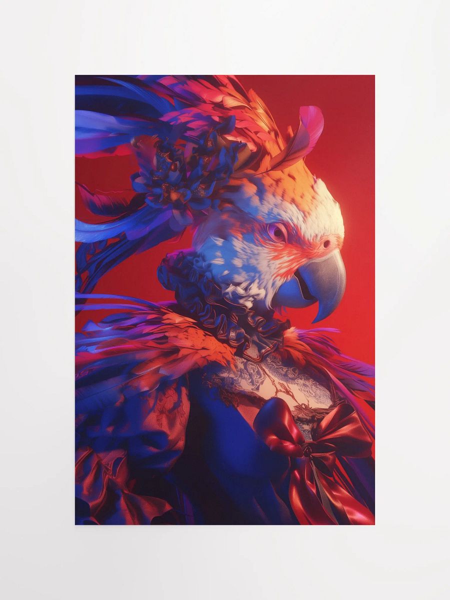 Feathered Fantasy Parrot Poster product image (4)