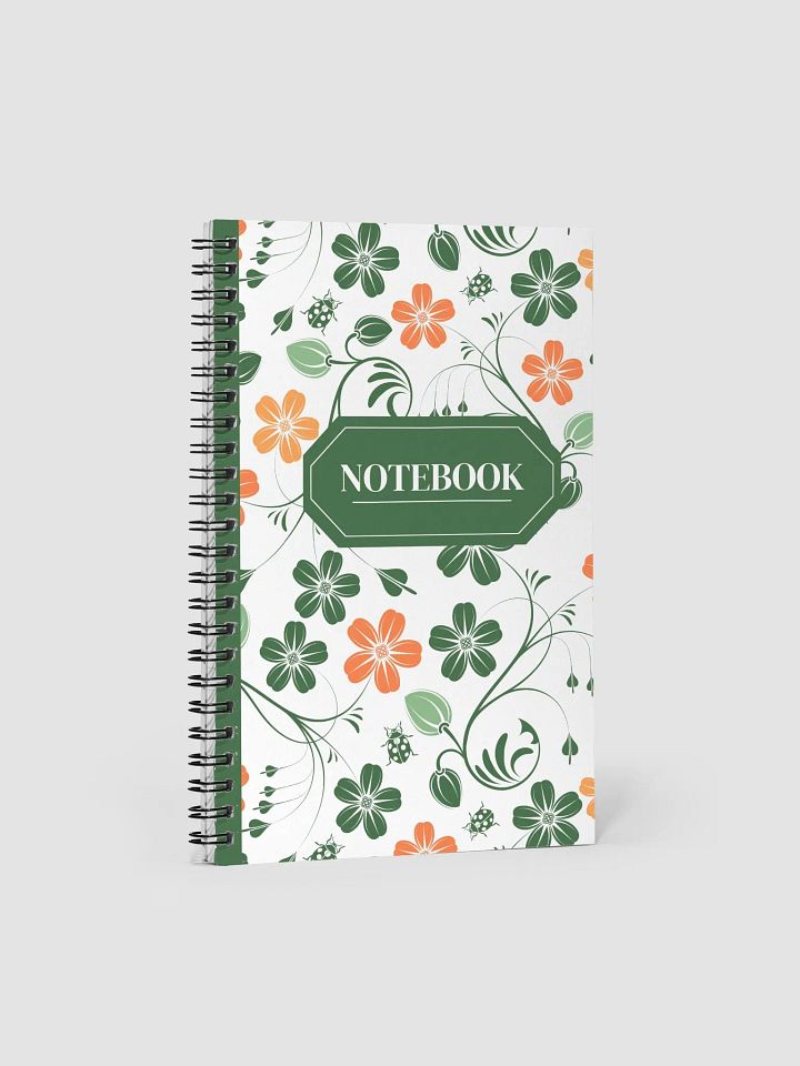 Floral Hex Notebook product image (1)