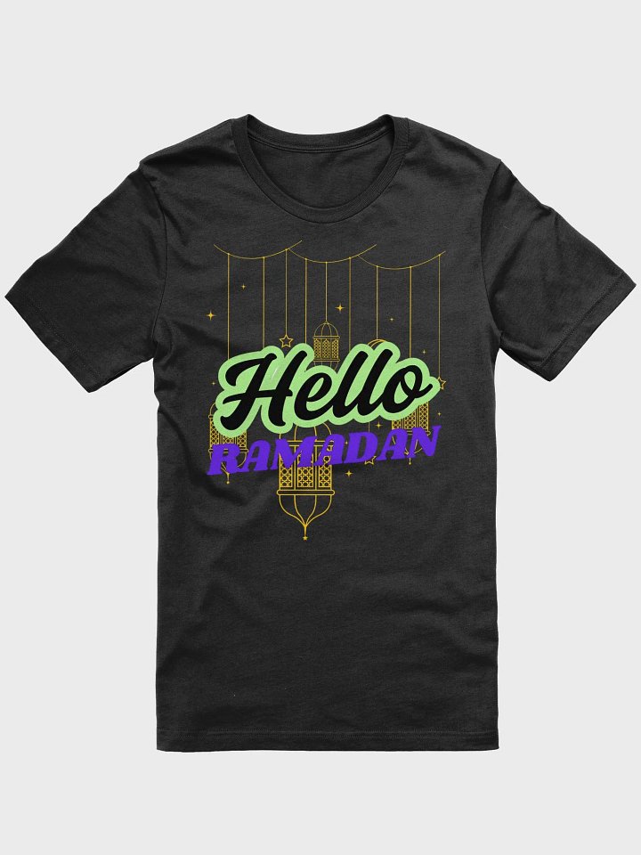 Hello Ramadan Arabic Calligraphy T-Shirt product image (2)