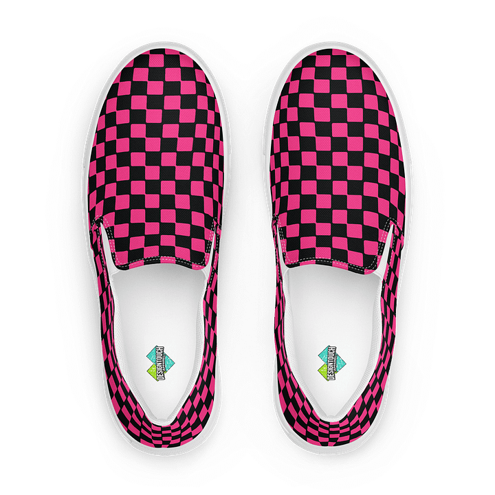 Checkered Chic Slip-Ons product image (2)