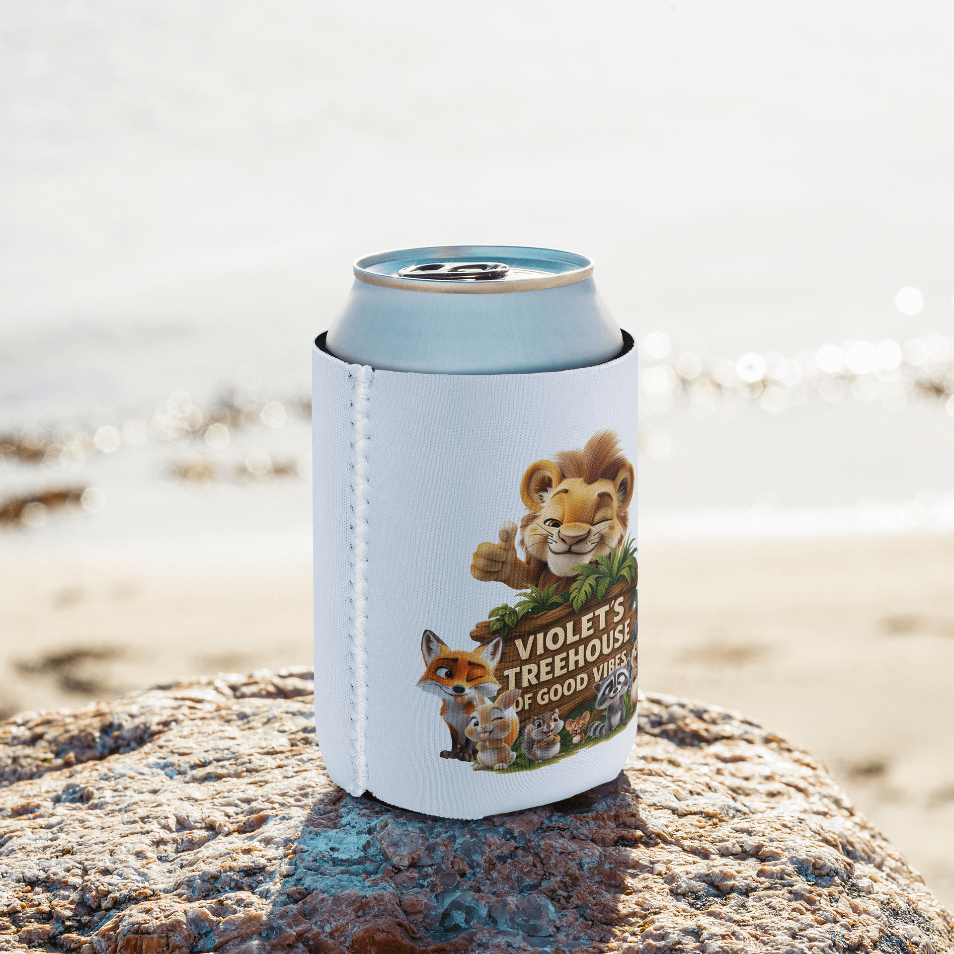 Treehouse of Good Vibes September Koozie product image (9)