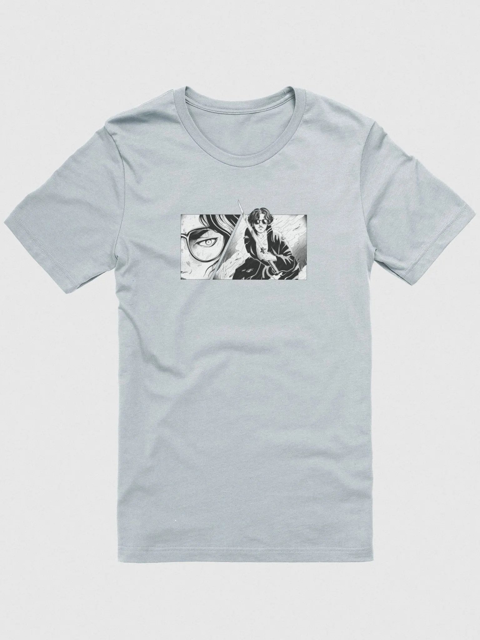 Samurai (Black Outline) Unisex T-Shirt product image (2)