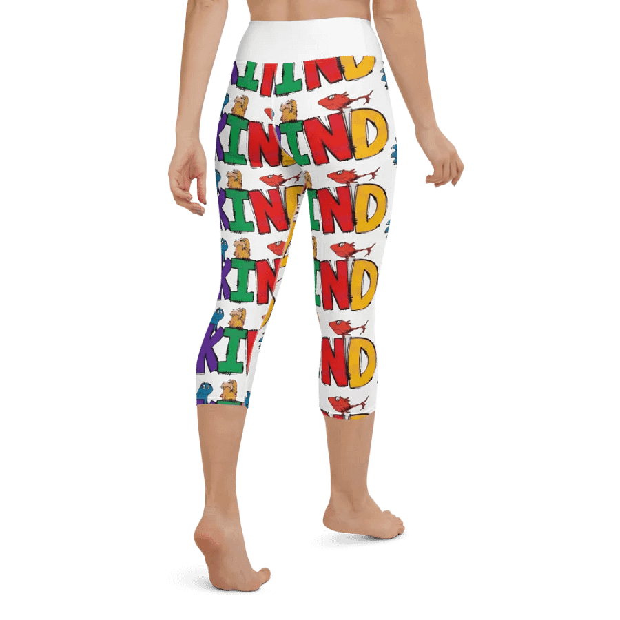 Be Kind 90s Capri Yoga Leggings product image (4)