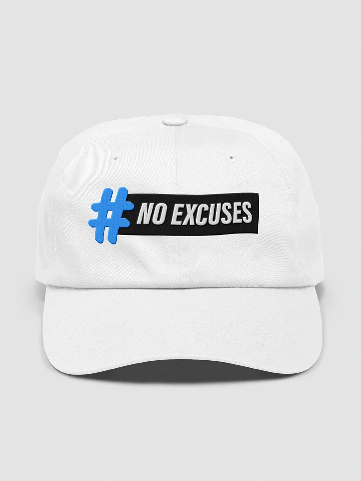 No Excuses Hashtag Dad Hat product image (1)