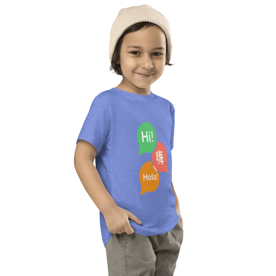 SELA Toddler T-Shirt - Multilingual product image (7)