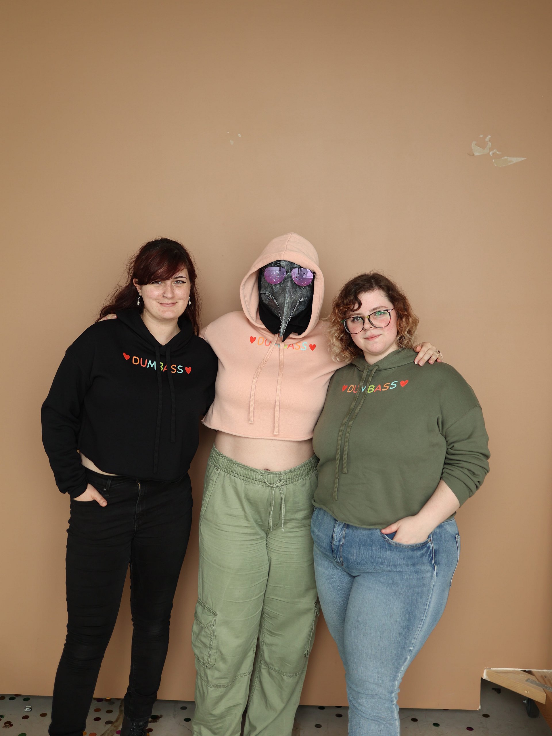 Dumb*ss Cropped Hoodie product image (3)