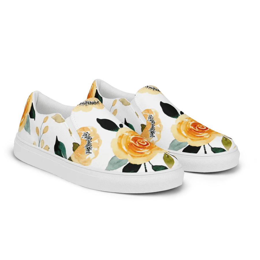Yellow Rose Delight Slip-Ons product image (6)