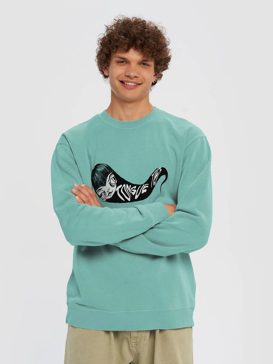 LYL Midweight Pigment Dyed Sweatshirt product image (1)