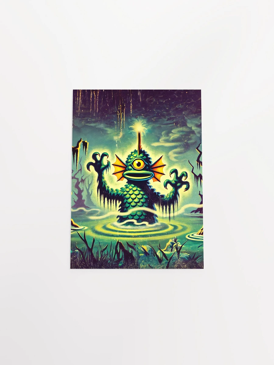 Swamp Monster Premium Matte Poster product image (30)