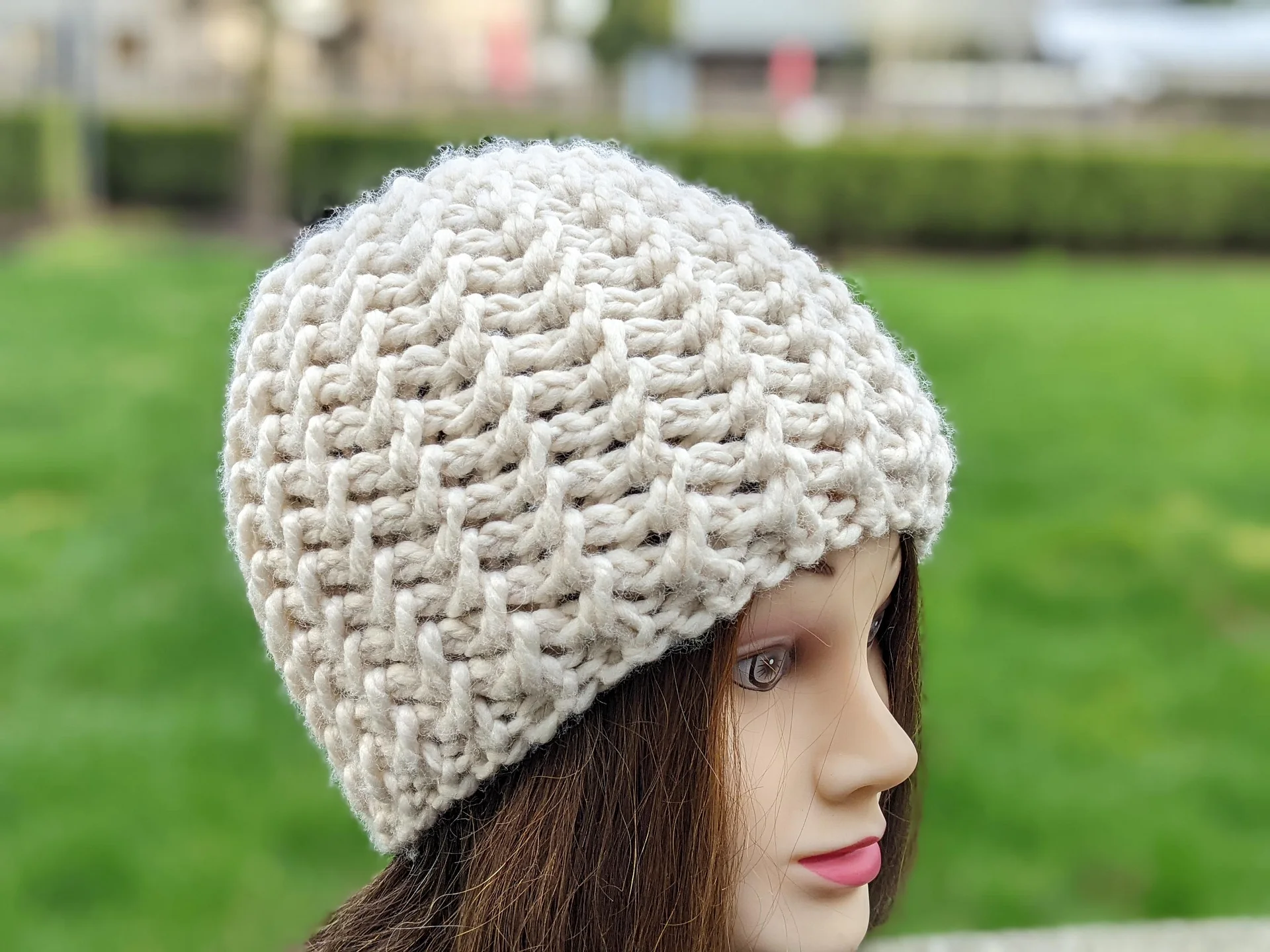 Flat Knit Super Bulky Hat Pattern product image (7)