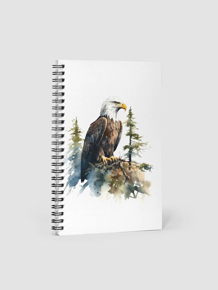 Majestic Eagle Spiral Notebook product image (1)