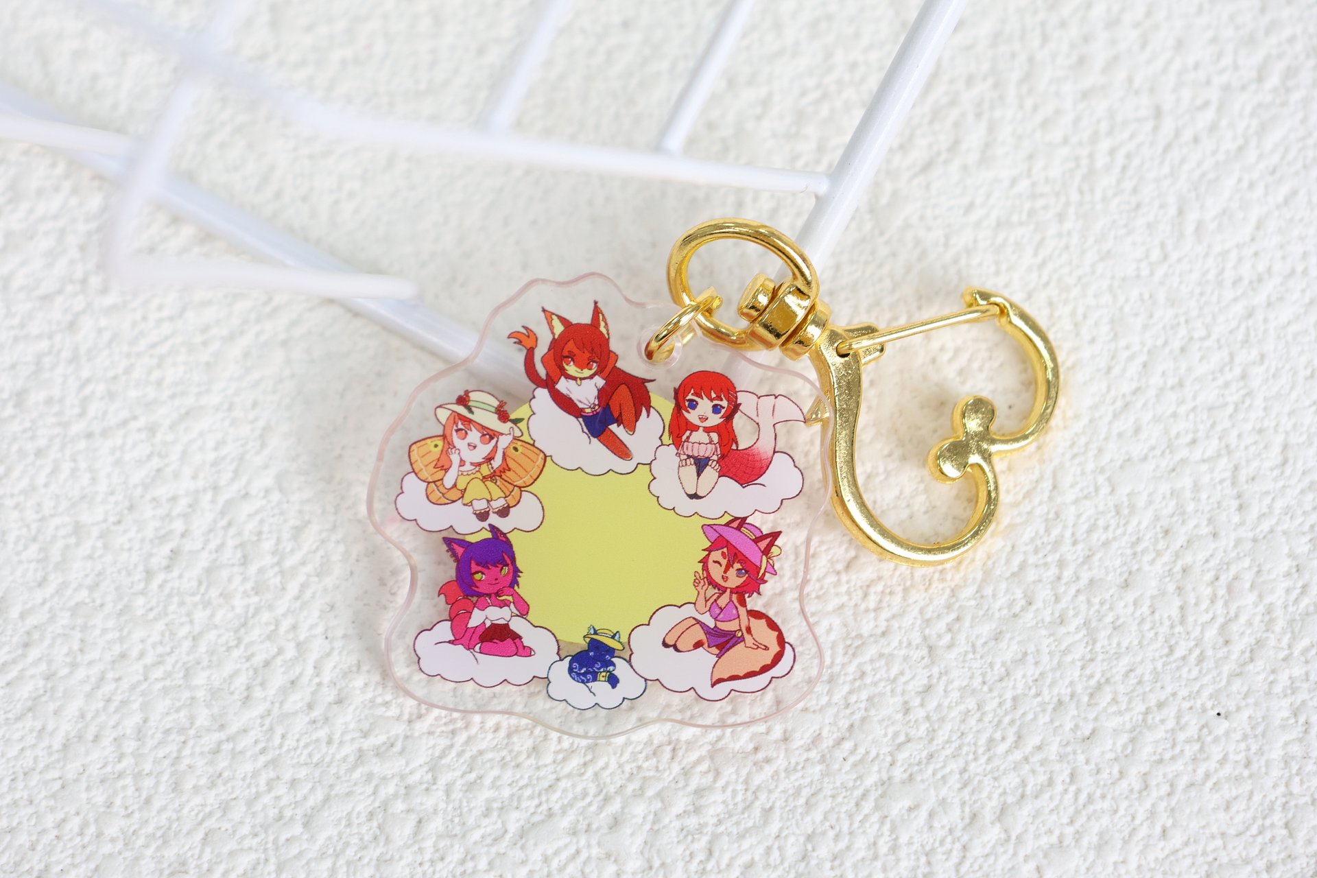 Summer Fest 2025 Group Summer Heat Keychain product image (2)