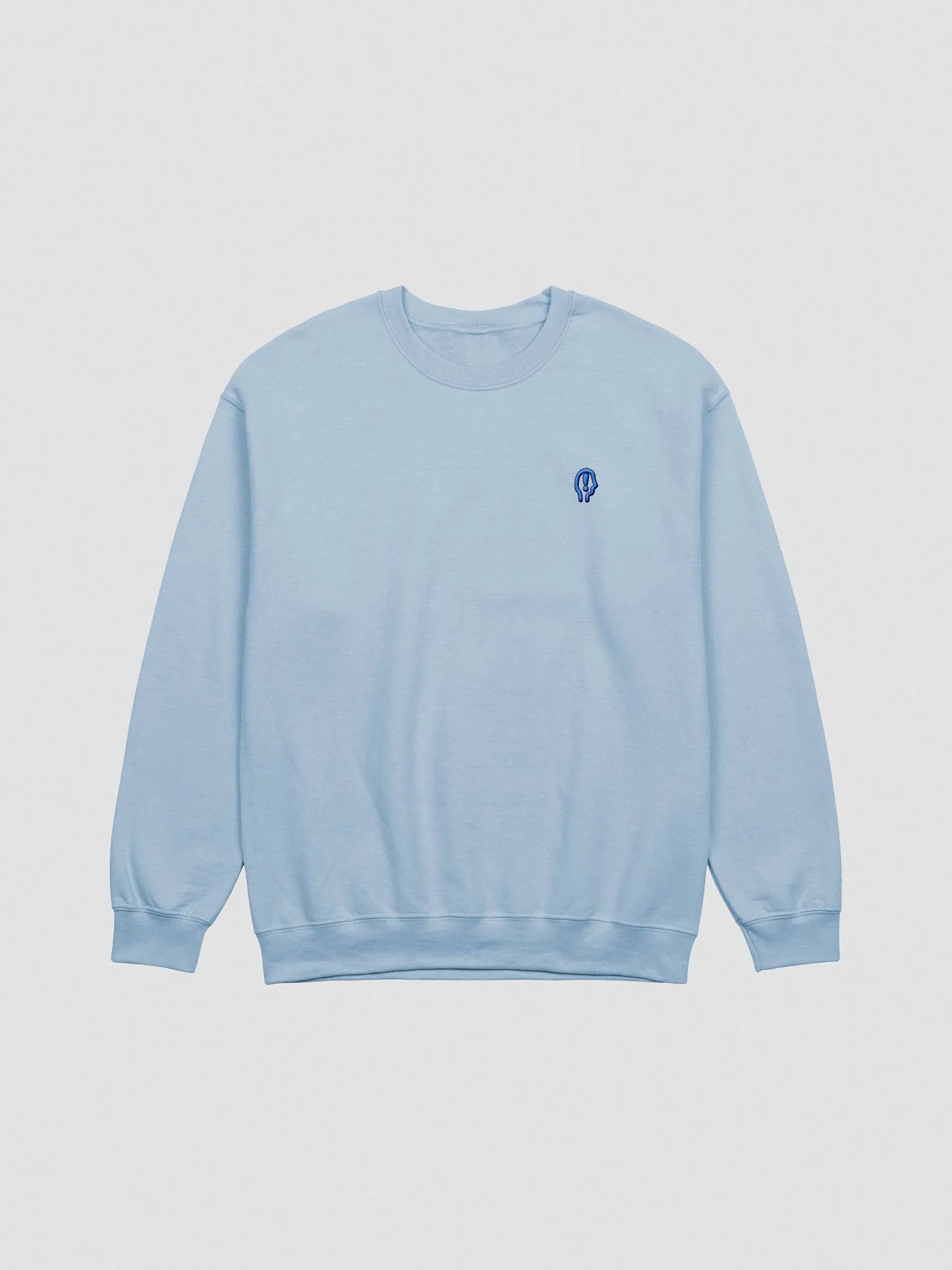 EXCLAIMING MENTALLY (L.C. electric design) embroidered crewneck product image (7)