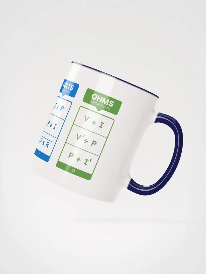 Electrical Formulas - Ceramic Mug Colorful Interior product image (12)