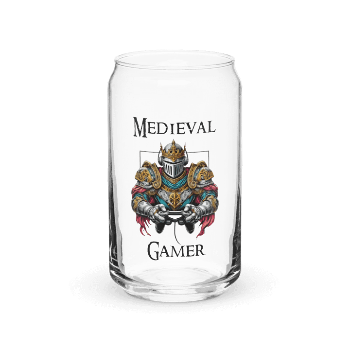 Medieval Gamer Can-Shaped Glass product image (2)
