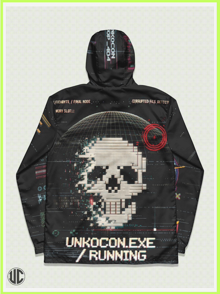 Glitchbyte / Final Node – Windbreaker product image (2)